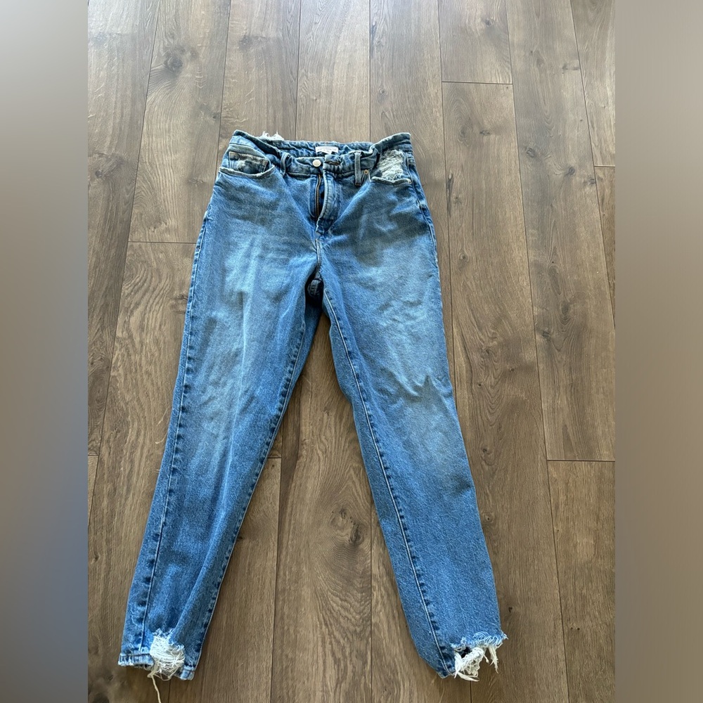 Good American mom jeans
